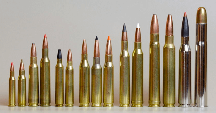 different ammunition